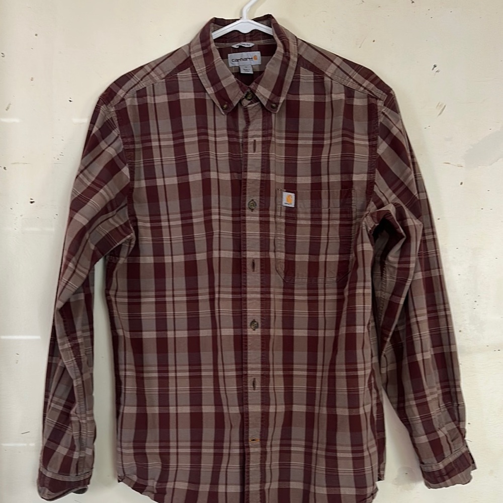 Carhartt Men's Plaid Shirt - Brown